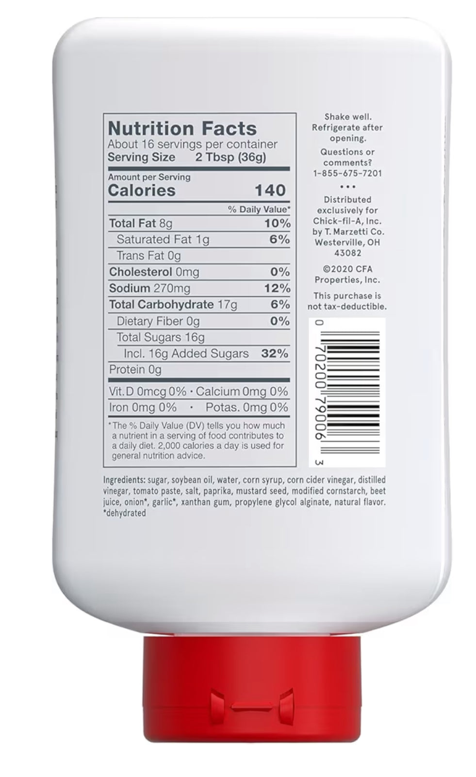 Chick-Fil-A Polynesian Dipping Sauce - 16 fl oz