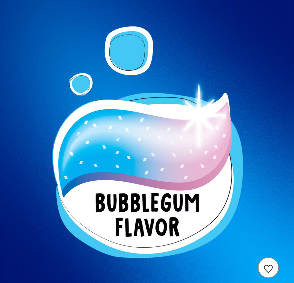 Crest Advanced Kid's Colour Changing Toothpaste - Bubblegum Flavor- 4.2oz