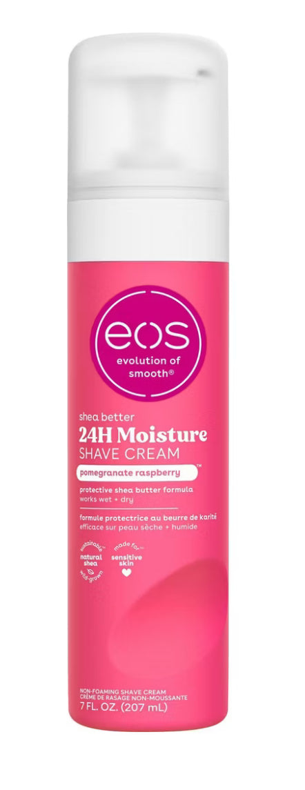 eos Shea Better Women's Shave Cream - Pomegranate Raspberry - 7 fl oz