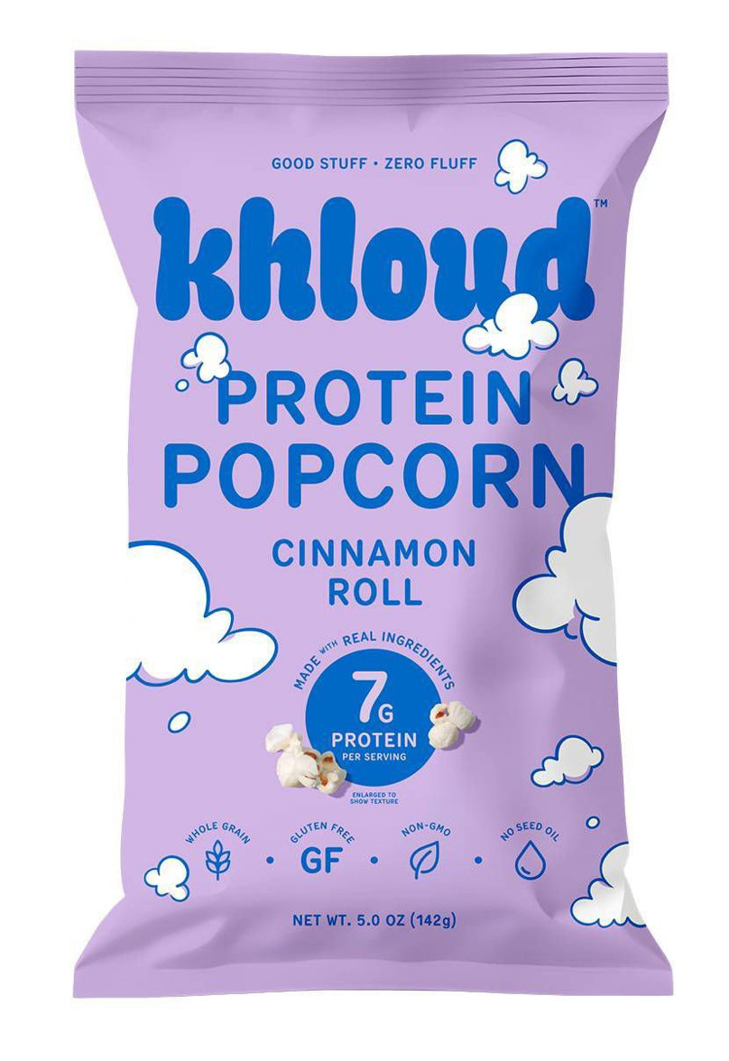 Khloud Cinnamon Roll Protein Popcorn - Large