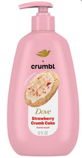 Dove Crumbl Limited Edition Liquid Hand Soap Strawberry, 12 fl oz