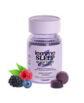 Lemme Sleep Gummies - Deep Sleep Support - 5 mg Melatonin, Magnesium & L-Theanine - Berry Flavored - Smaller Jar 14ct