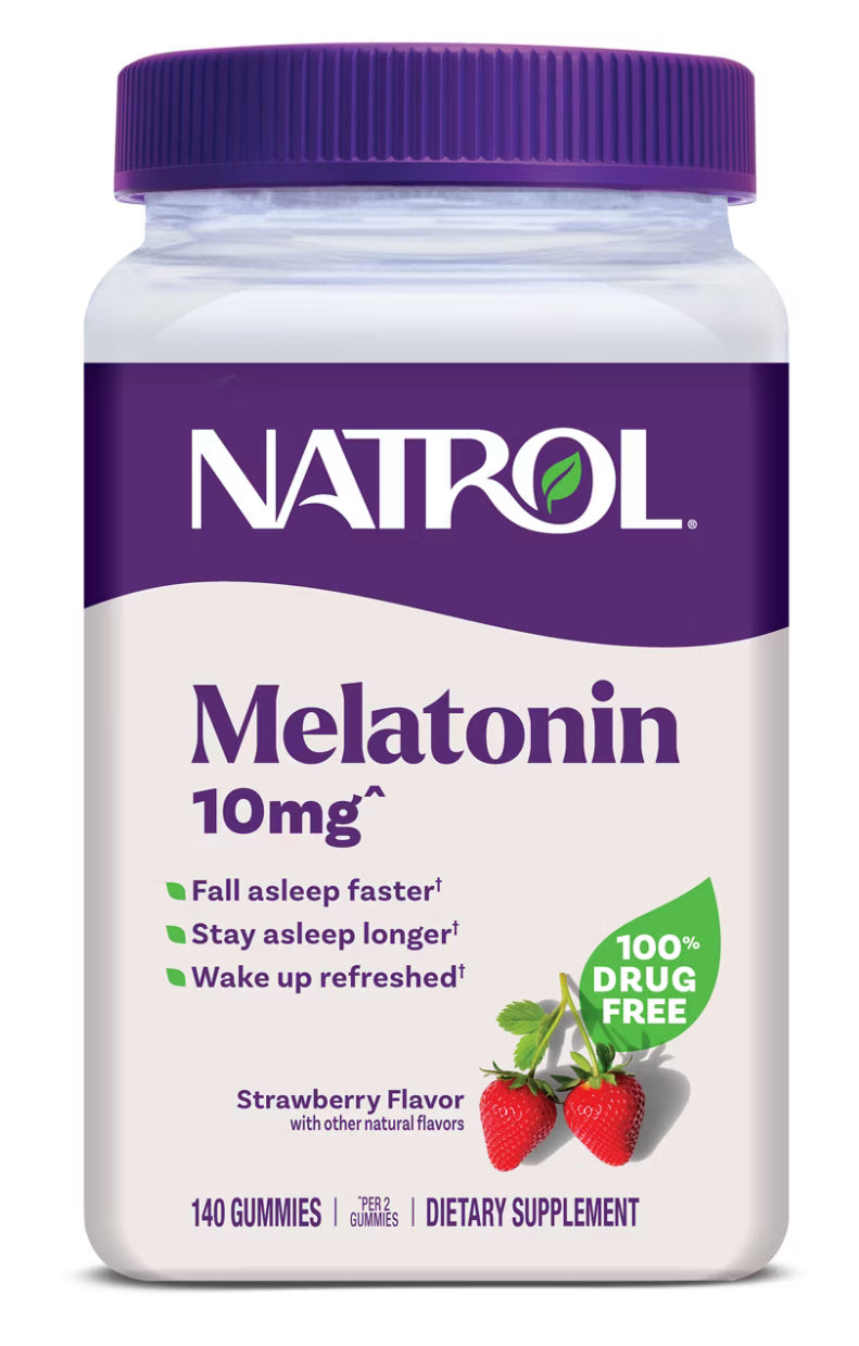 Natrol 10mg Sleep Aid Gummies - Strawberry - 140ct