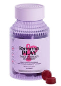 Lemme Play Libido Gummies - Daily Intimacy Support & Blood Flow - Maca, Horny Goat Weed & Nitric Oxide Booster - Cherry Flavored - 60ct