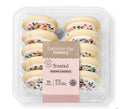 White Frosted Sprinkles Sugar Cookies - 13.5oz/10ct - Favorite Day™