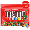M&M'S Peanut Butter Minis Chocolate Candy Bag Share Size - 8.6oz