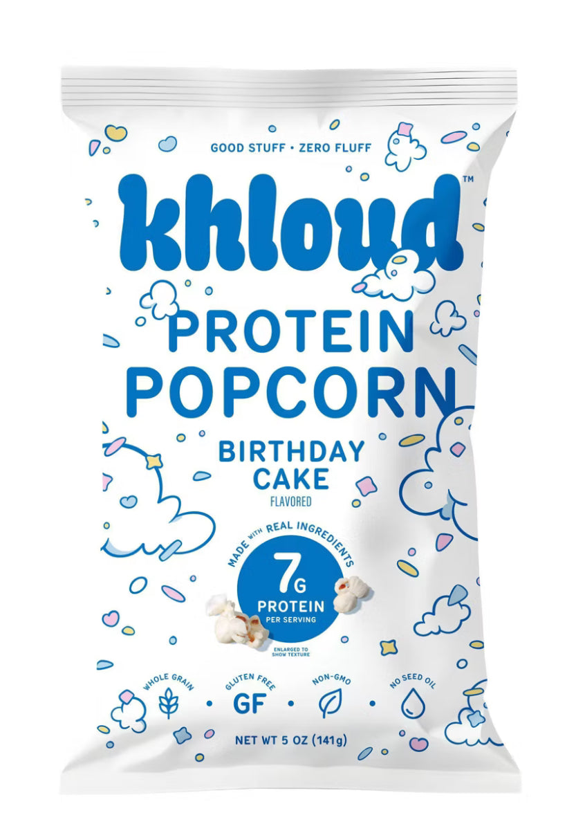 Khloud Birthday Cake Protein Popcorn - Large