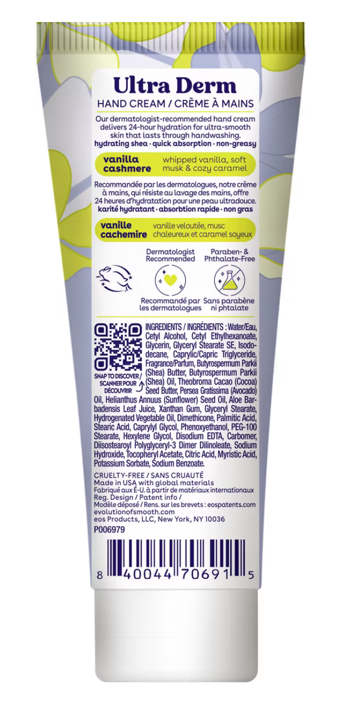 eos Shea Better Ultra Derm Hand Cream - Vanilla Cashmere - 2.5 fl oz