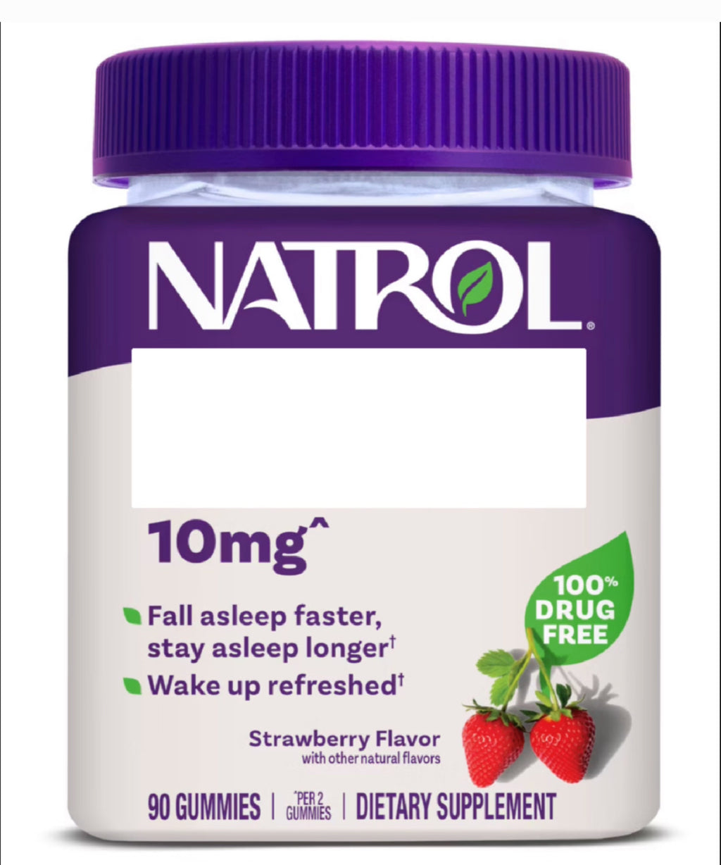 Natrol 10mg Sleep Aid Gummies - Strawberry - 90ct