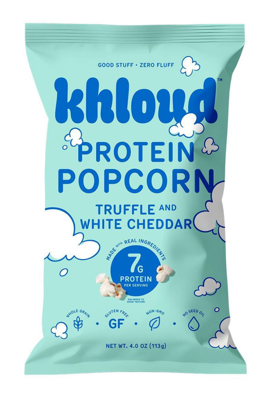 Khloud Truffle & White Cheddar Protein Popcorn - Large
