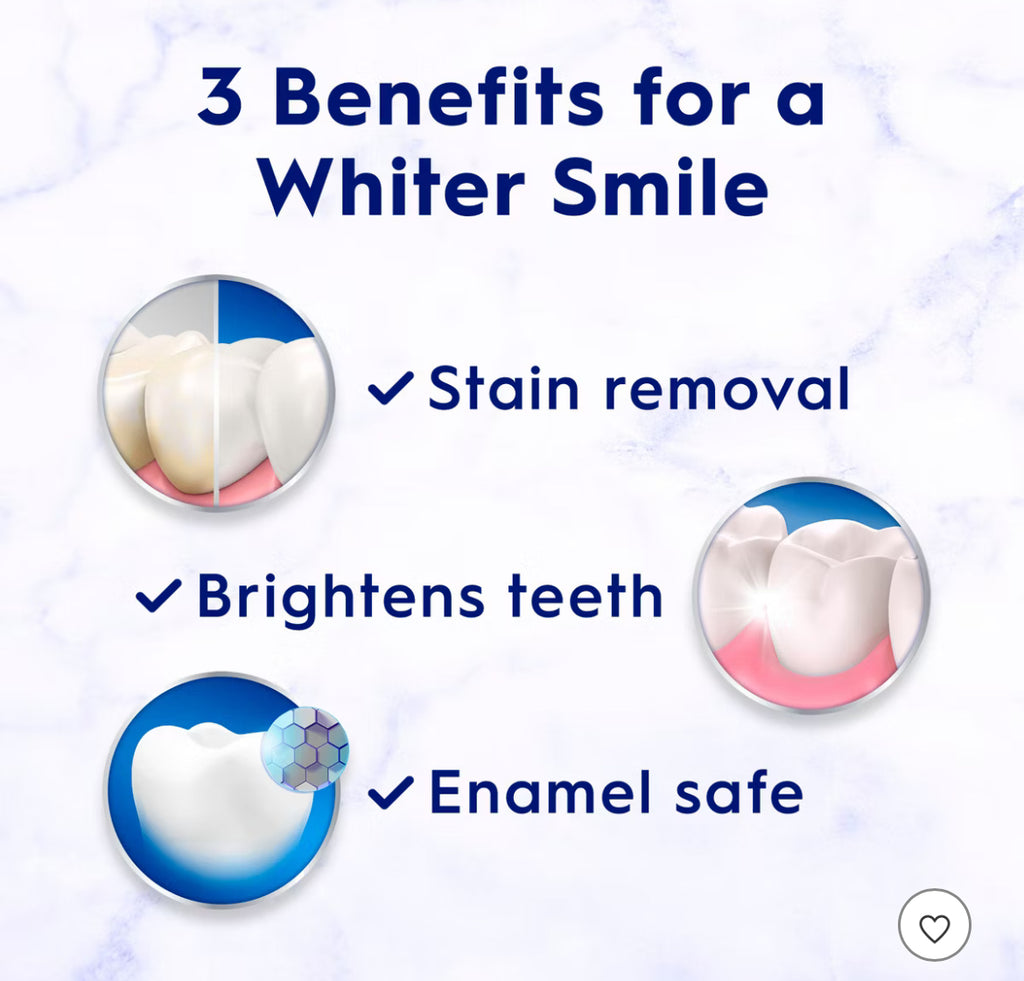 Crest 3D Whitening Stain Eraser Toothpaste - Icy Clean Mint