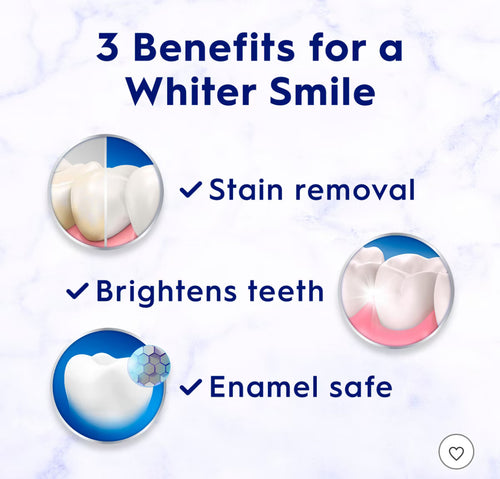 Crest 3D Whitening Stain Eraser Toothpaste - Icy Clean Mint