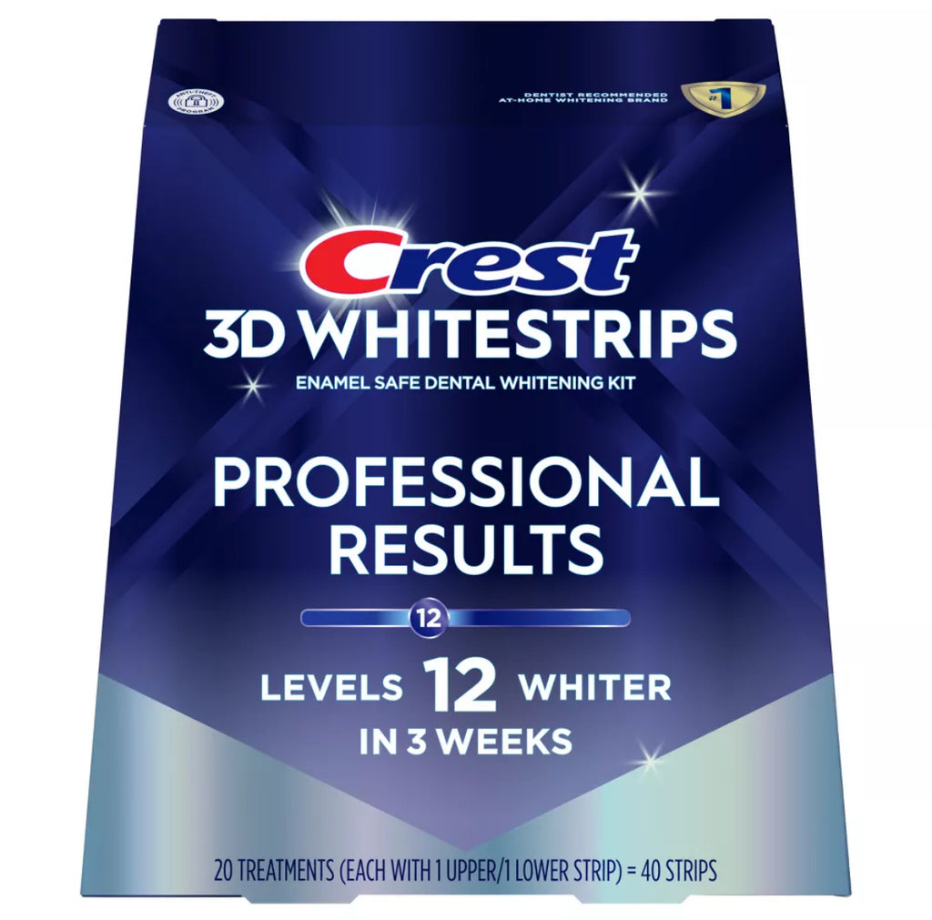 Crest 3D Whitestrips Professional White Teeth Whitening Kit: 20 Strips