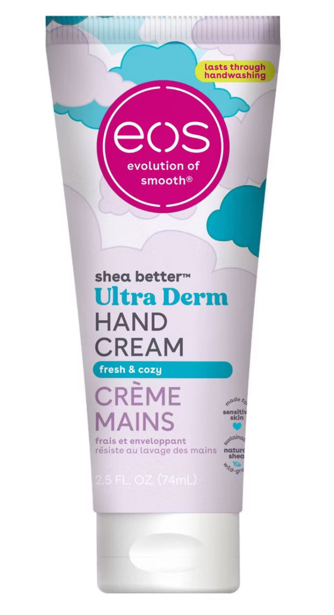 eos Shea Better Ultra Derm Hand Cream - Fresh & Cozy - 2.5oz