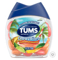 Tums Chewy Bites Antacid Chewables Tropical Fruit Smoothie 32ct