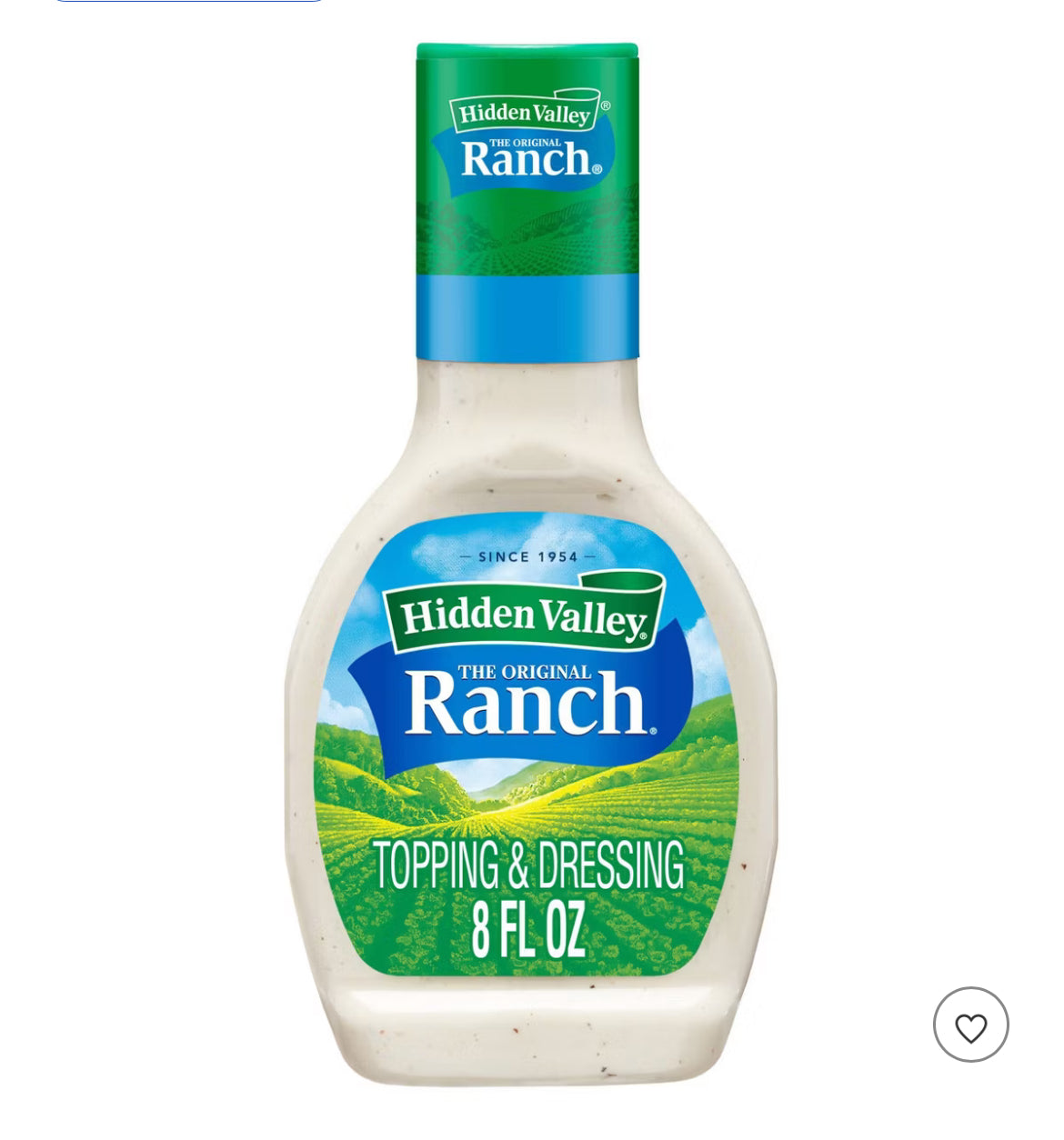 Hidden Valley Original Ranch Salad Dressing & Topping - Gluten Free - 8 fl oz