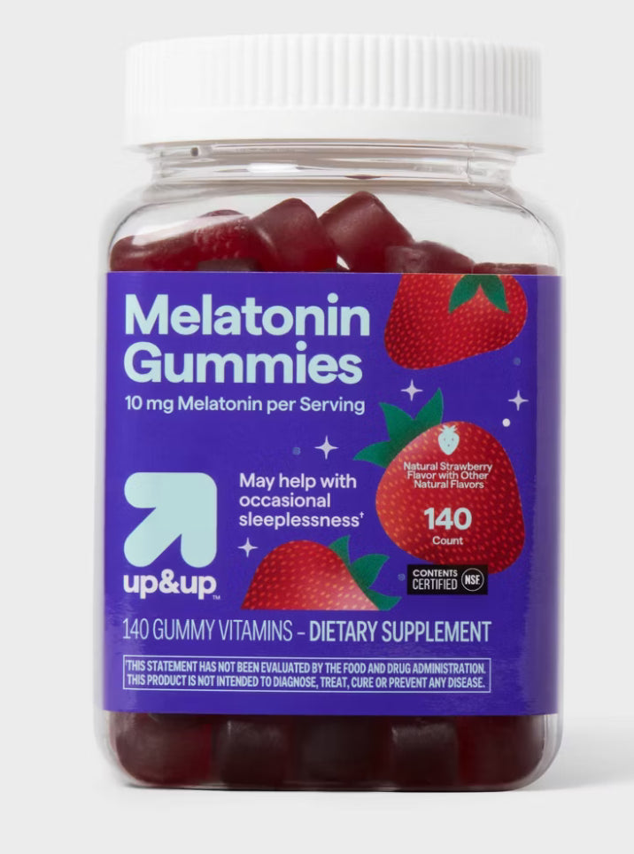 10mg Gummies - Strawberry - 140ct - up&up™